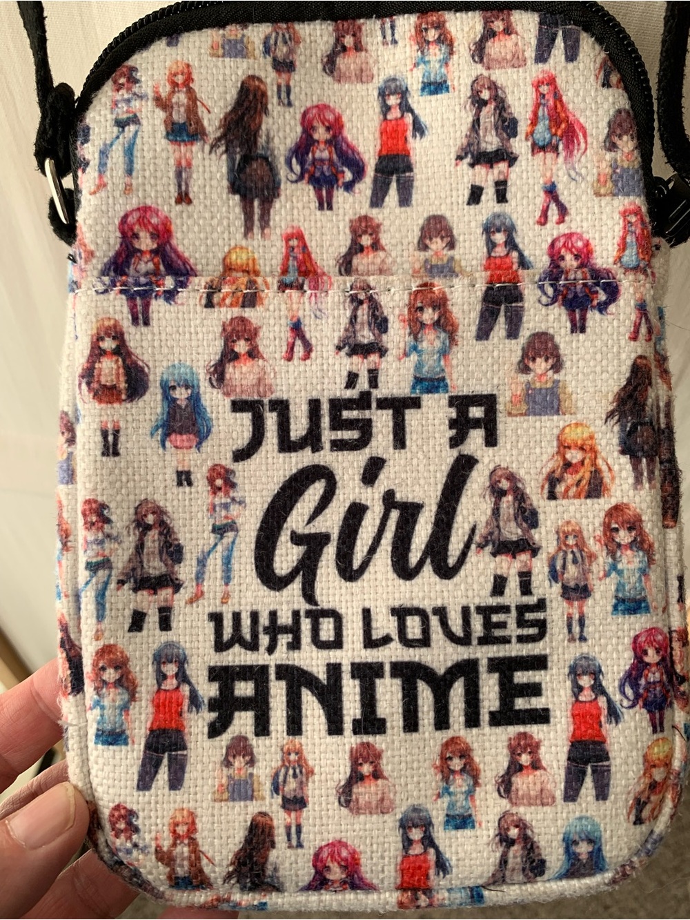 Girl’s Anime Small Crossbody Bag